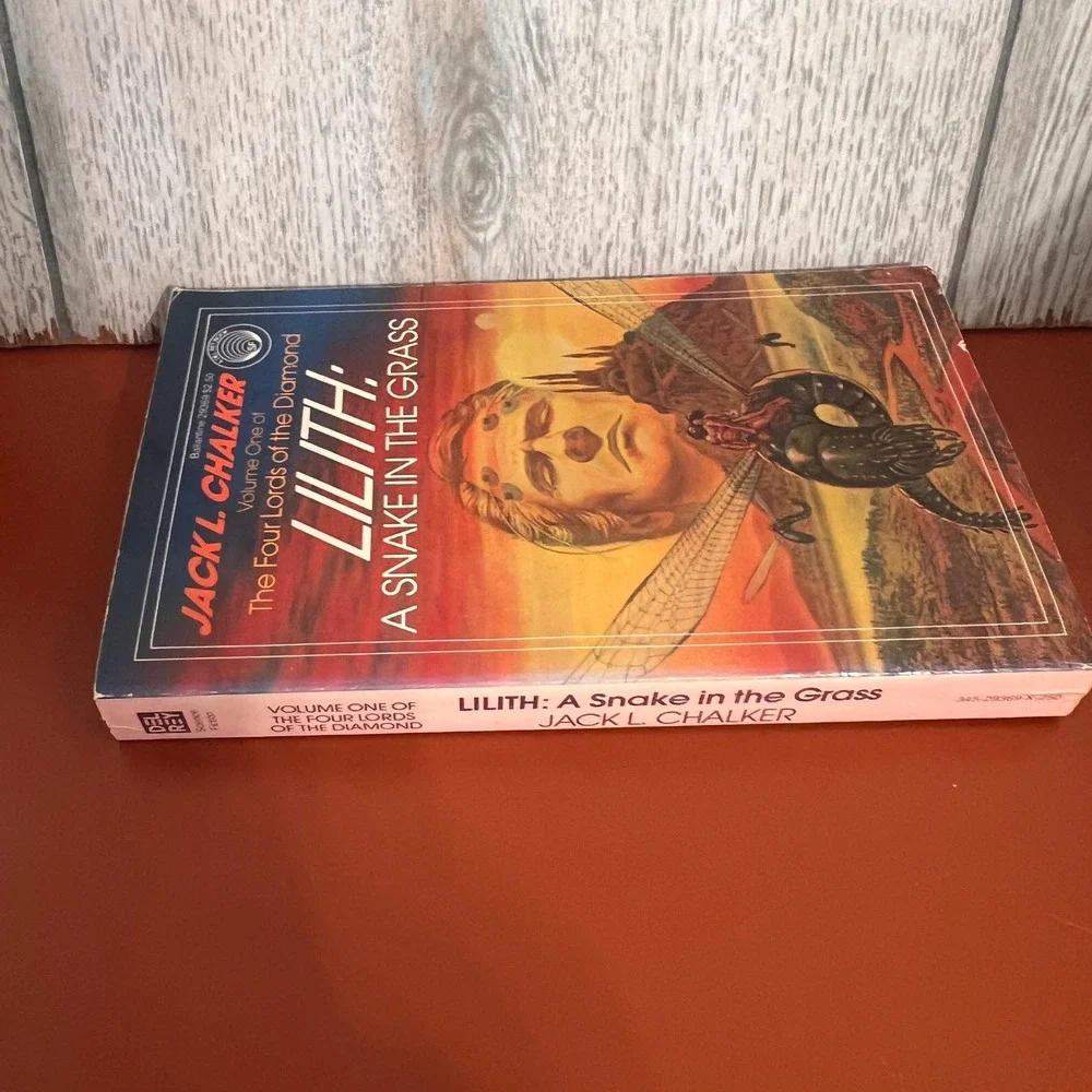 Lilith A‎ Snake in the Grass Jack L Chalker 1st Ed 1981 Sci-Fi Paperback Book